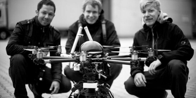 Image 1 Red EPIC on Freefly Drone
