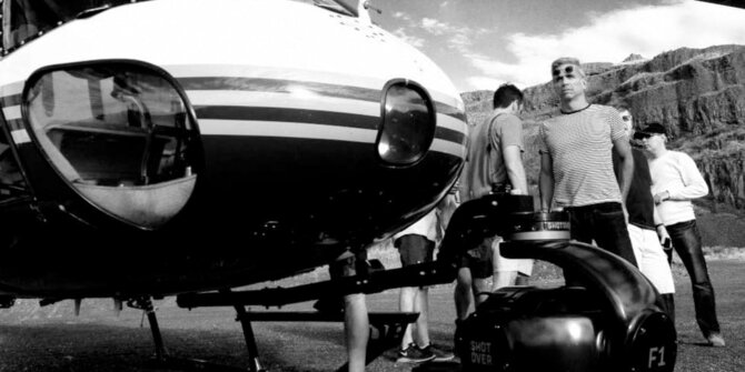 Image 1 Shotover F1 rigged on a helicopter